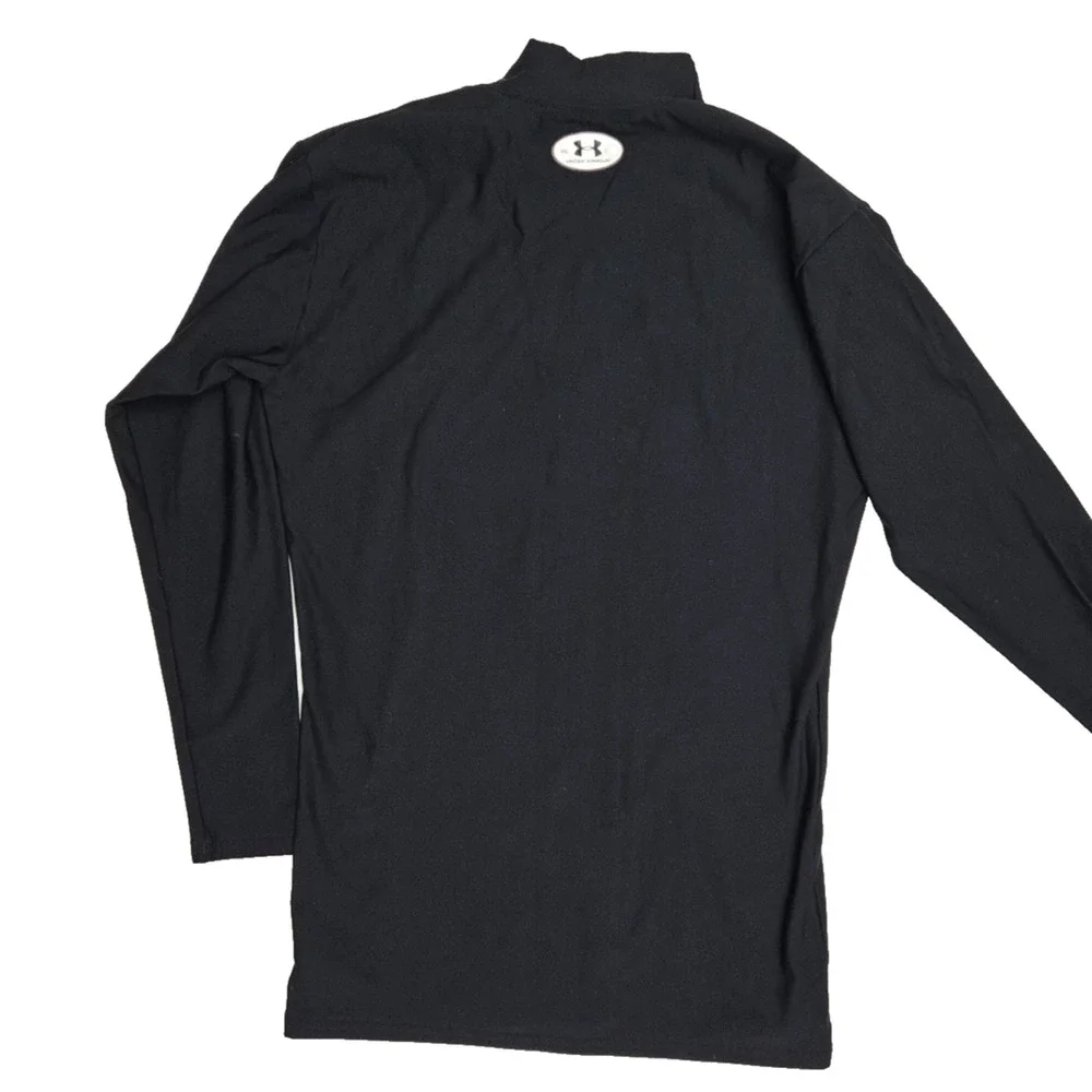 Under Armour Long Sleeve Compression Shirt Men's XL Black Base Layer - Picture 4 of 6